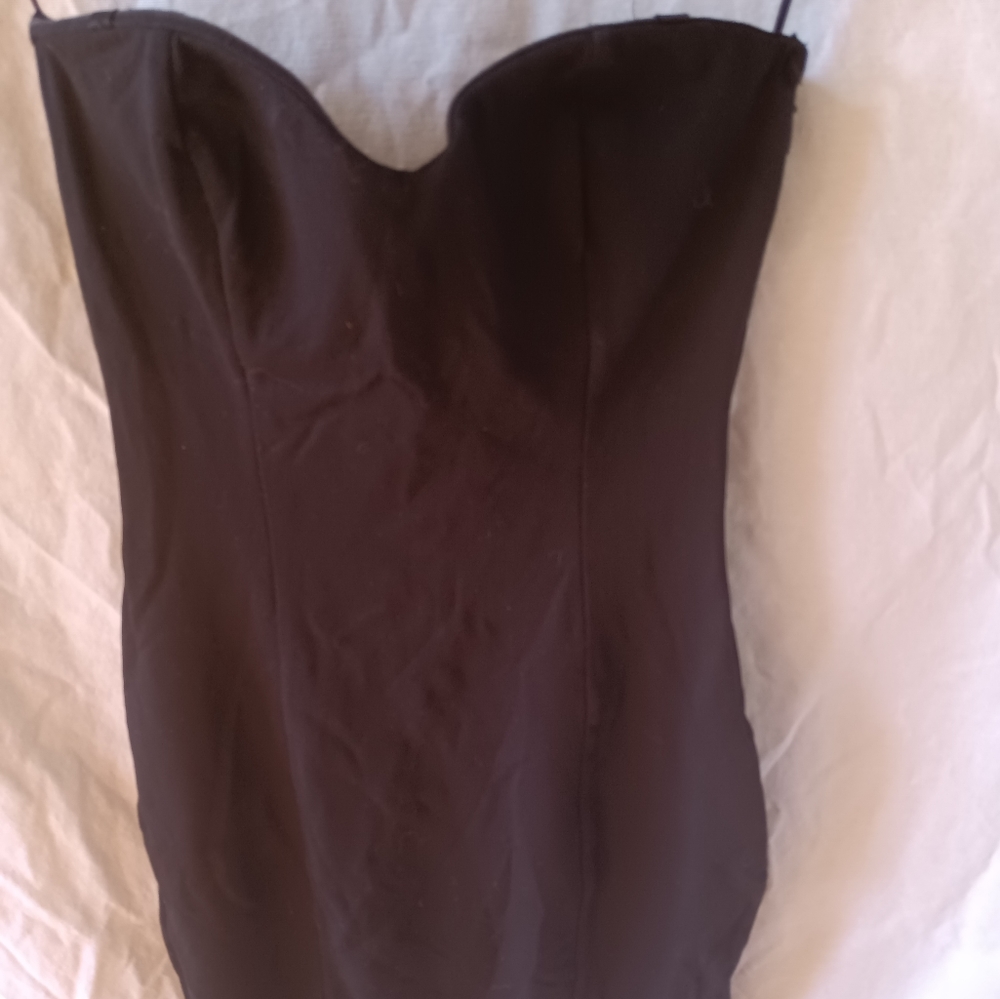 H&M Black Strapless dress